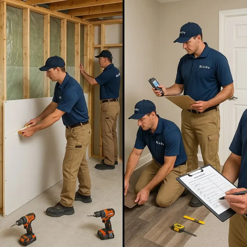 Repairs and Reconstruction process in Humble, TX