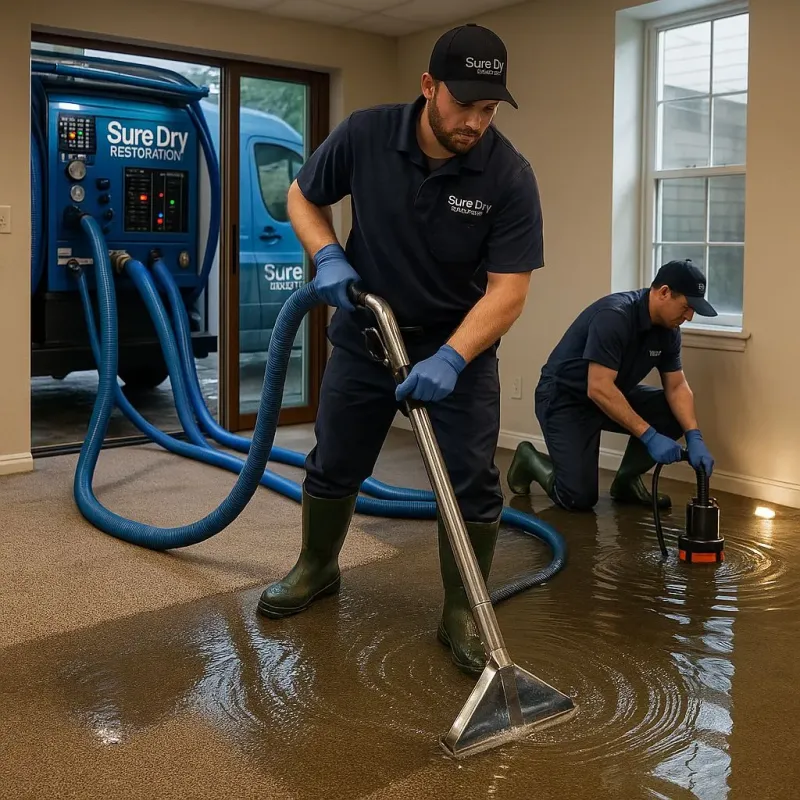 Water Extraction and Removal process in Humble, TX